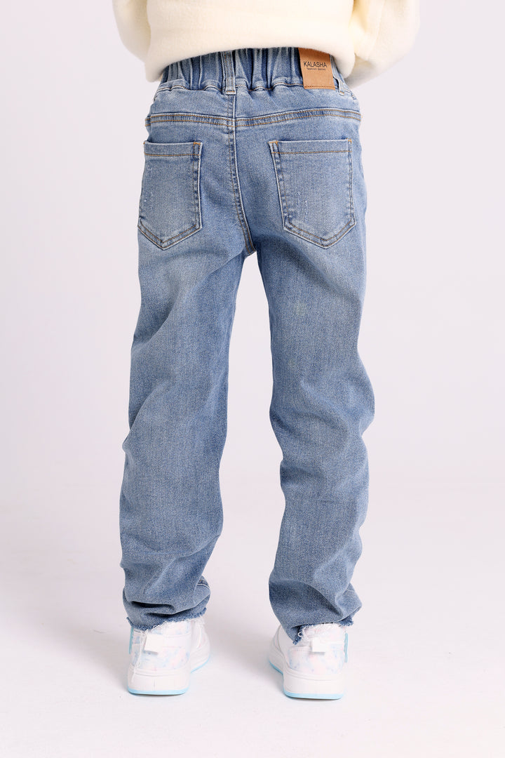 2 BUTTONS KICK JEANS