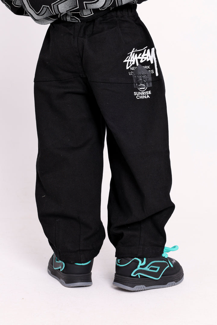 SIDE GRAFITTI PANTS