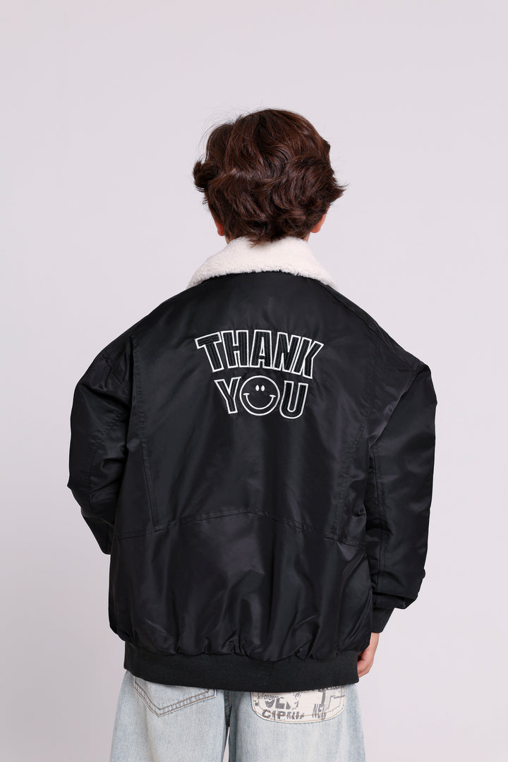 THANK YOU BOMBER JACKET