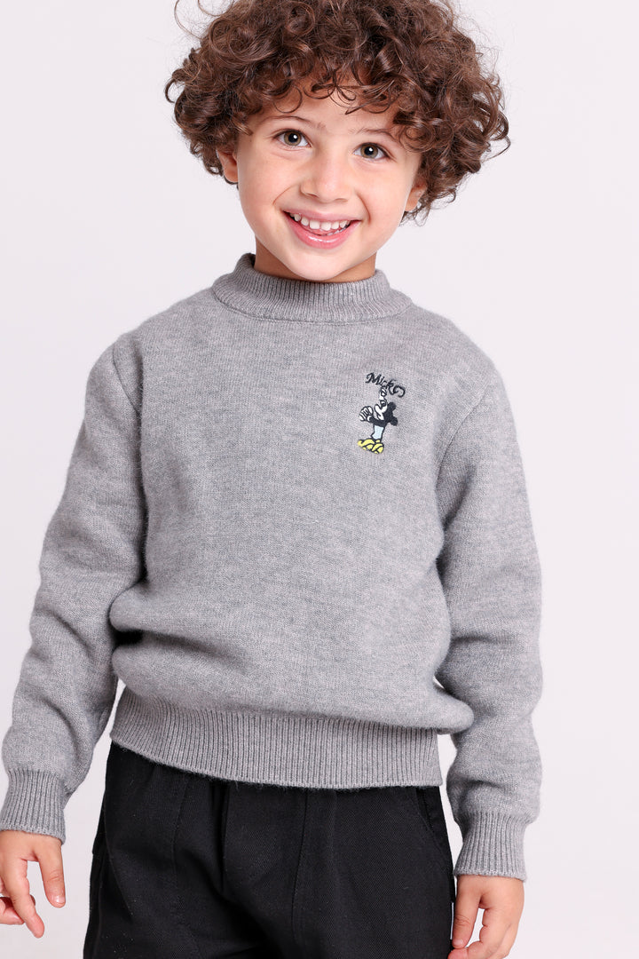 MICKEY LINED PULLOVER
