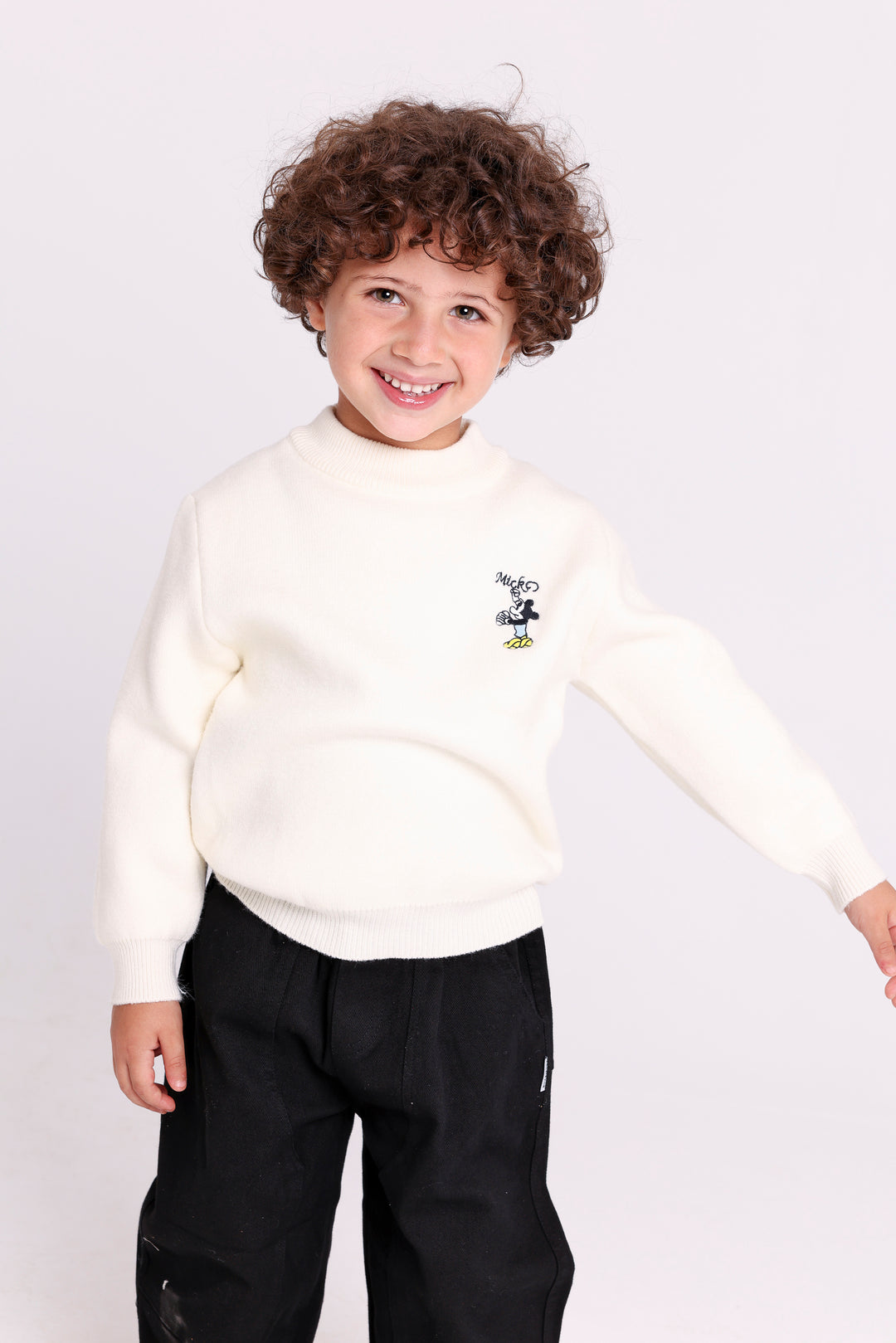 MICKEY LINED PULLOVER
