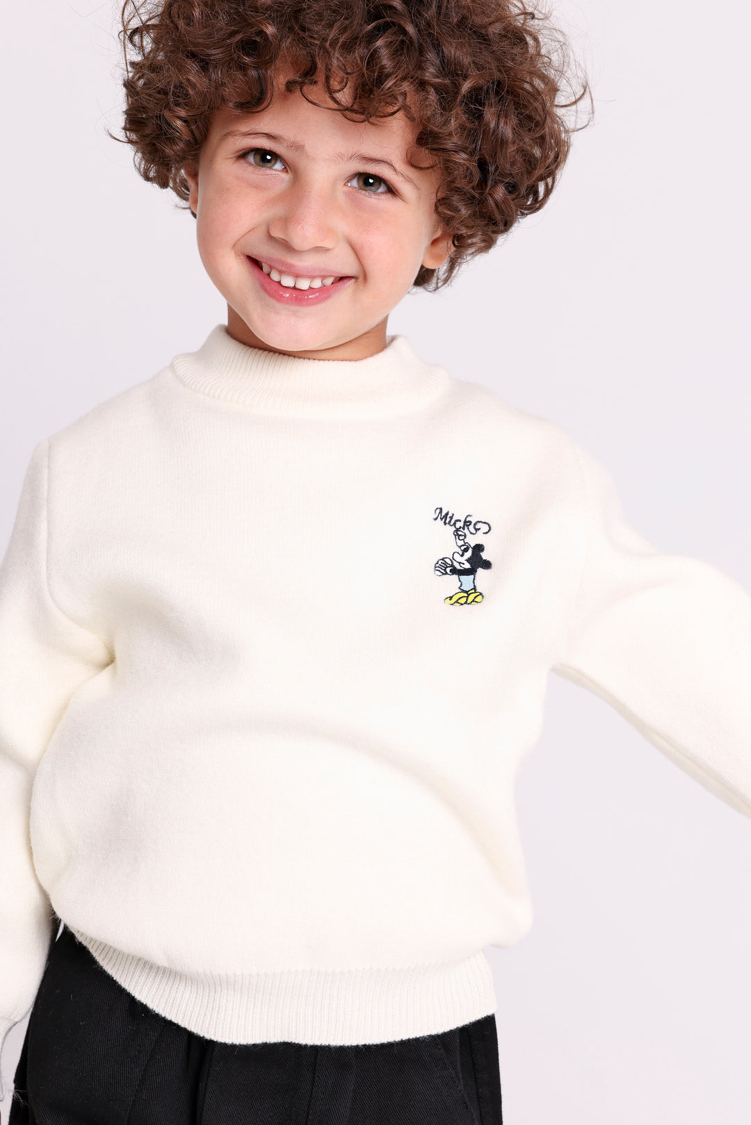 MICKEY LINED PULLOVER