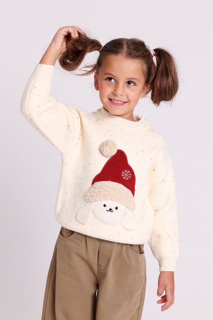 FESTIVE PUPPY PULLOVER