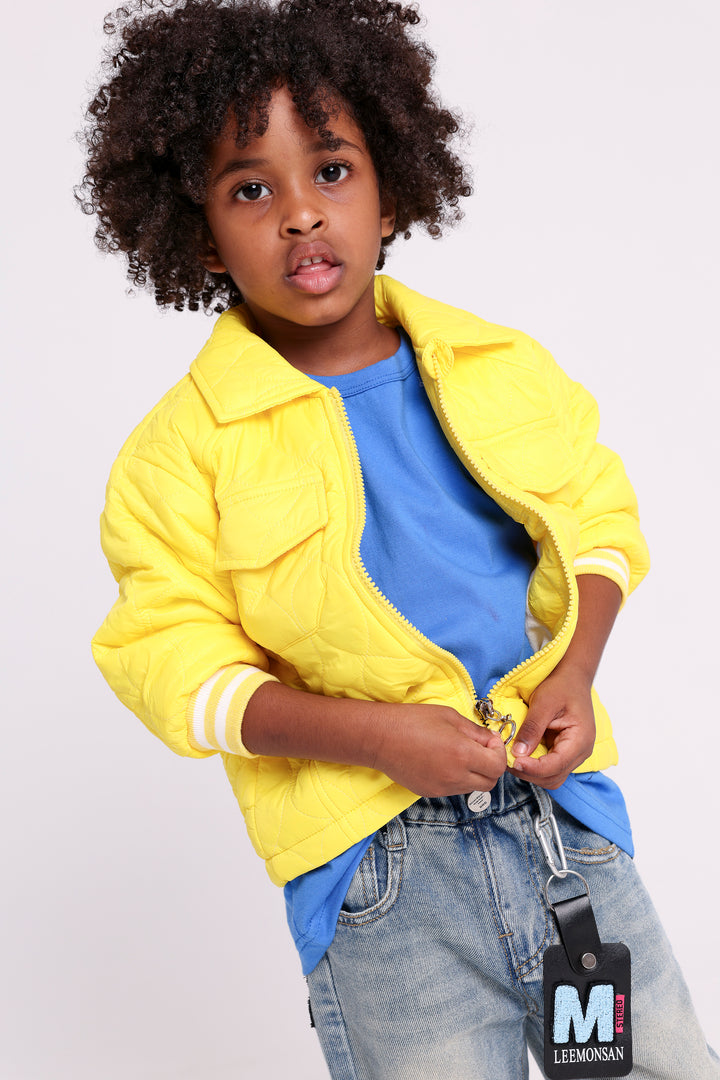 Quilted Zip-Up JACKET