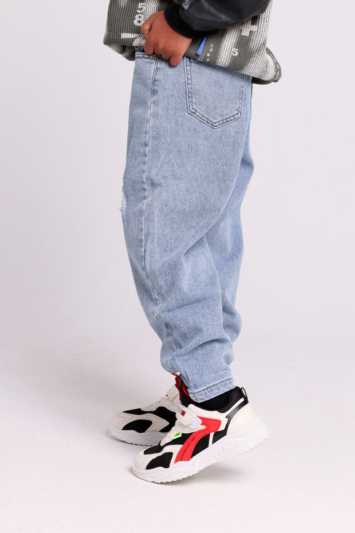 Good Vibes Denim Pants