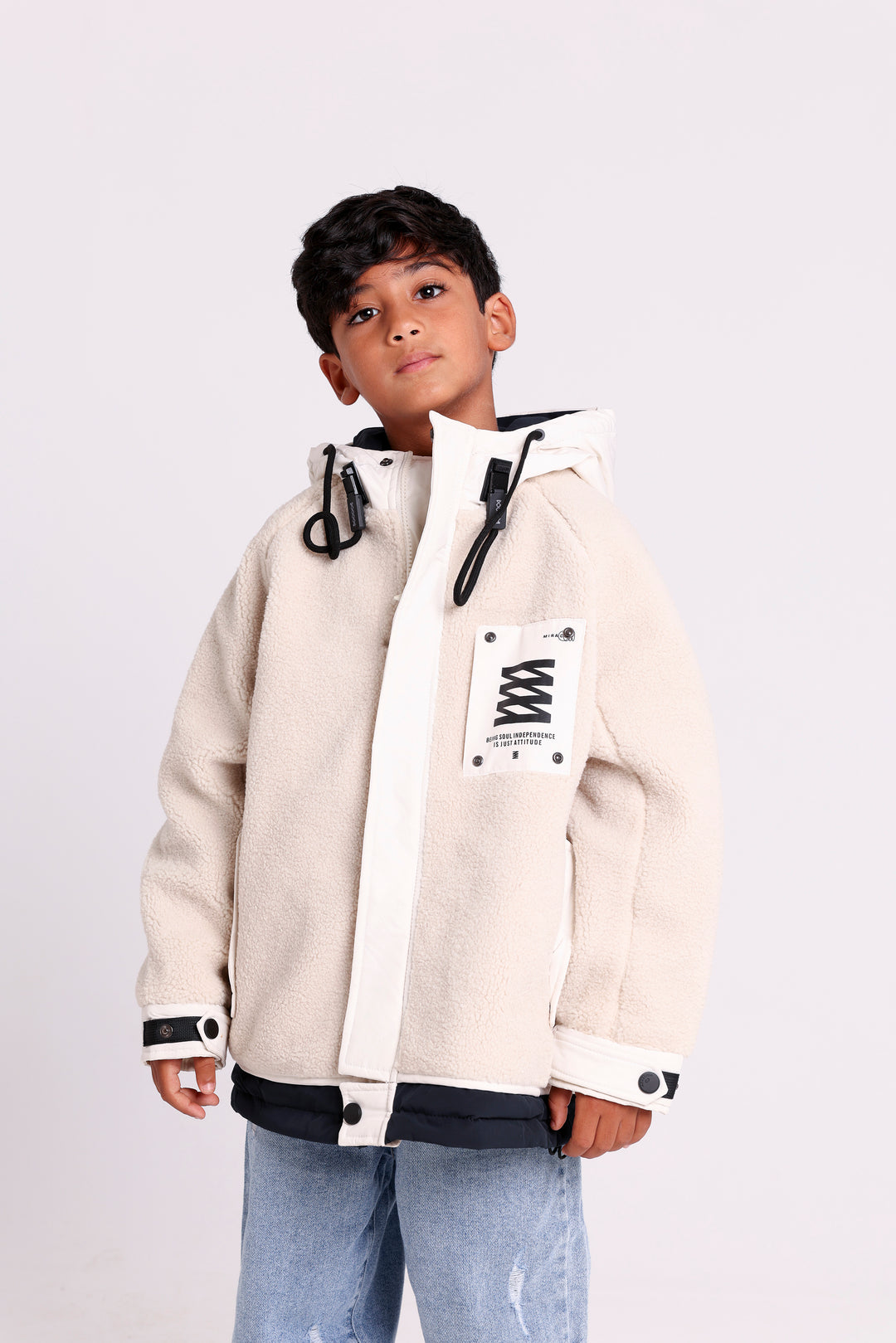 Double Pocket Hooded JACKET