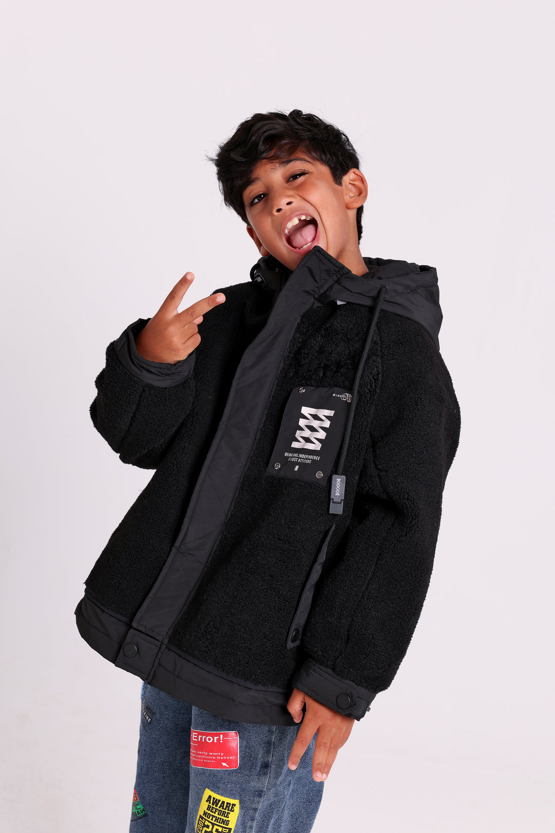 Double Pocket Hooded JACKET