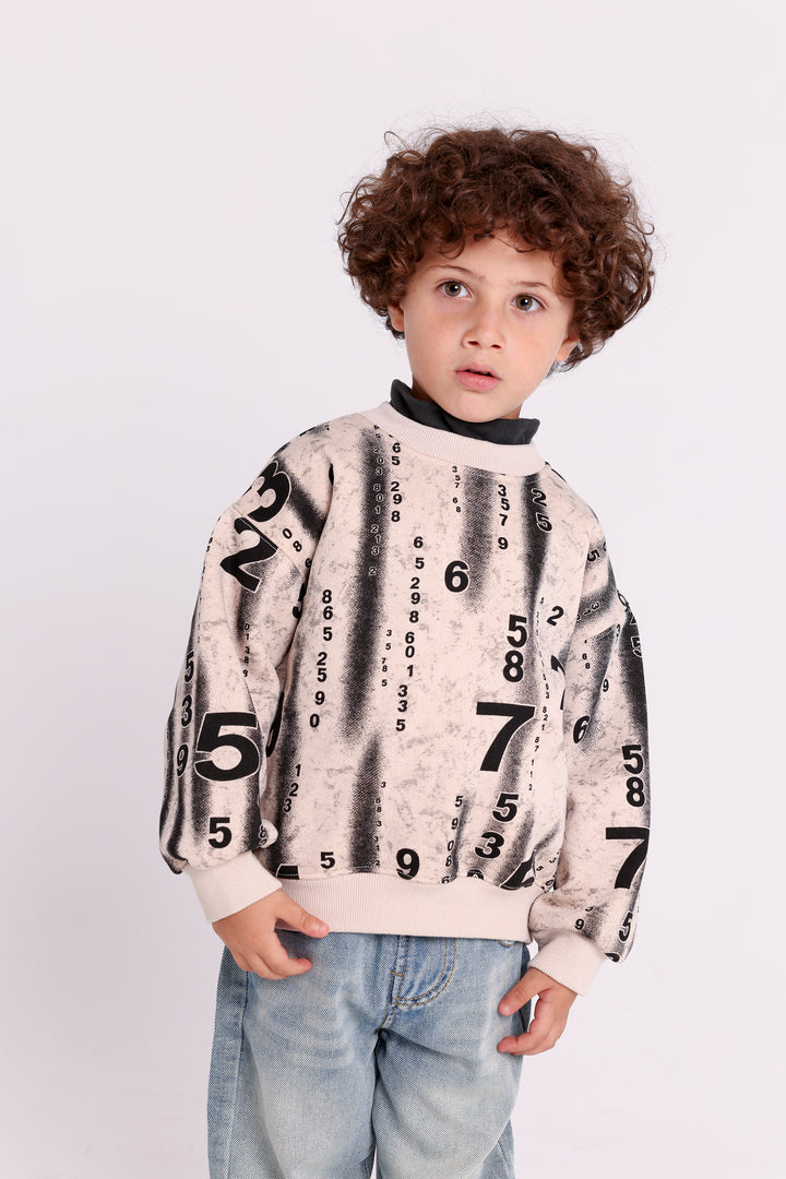 Playful Numbers Sweatshirt