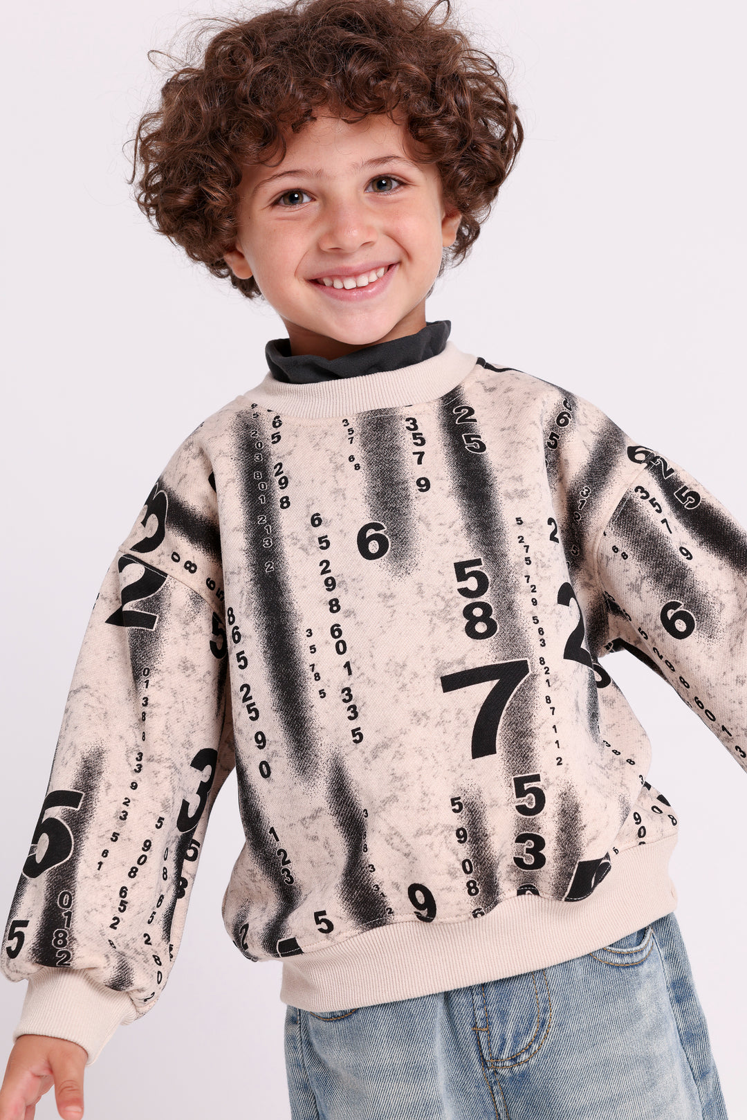 Playful Numbers Sweatshirt