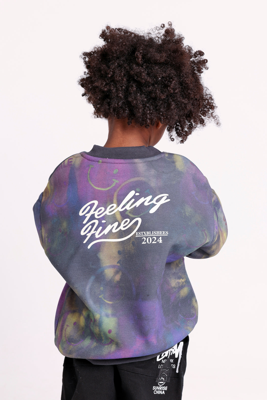 Happy Vibes Smiley Sweatshirt