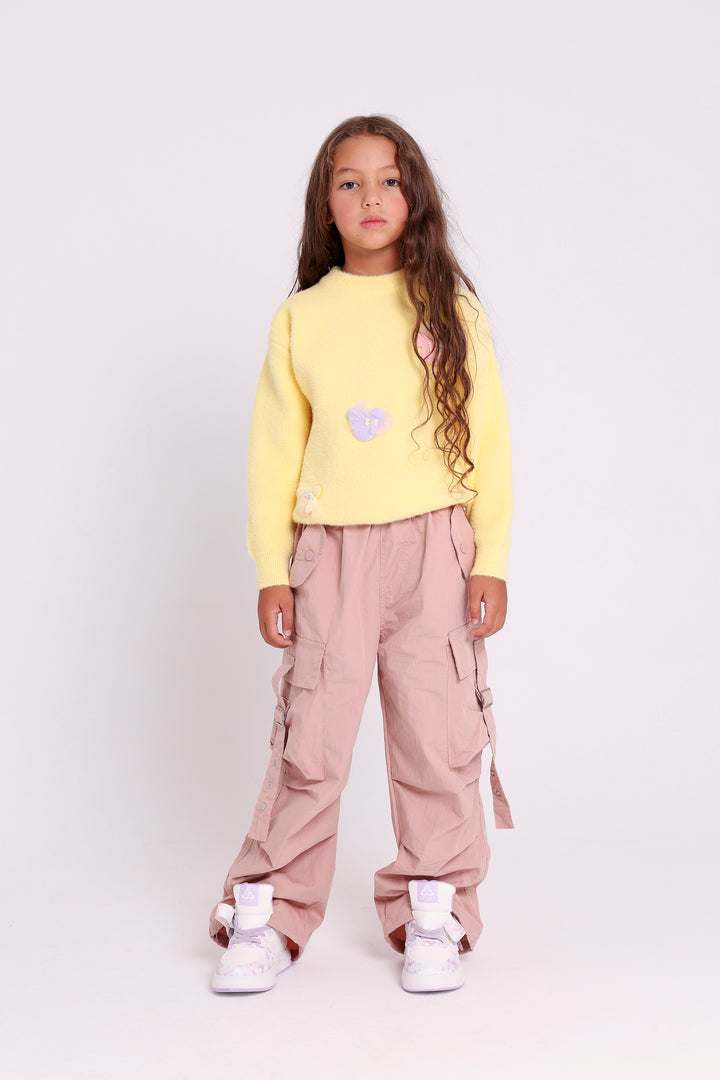 Sweet Flower Patch Knits