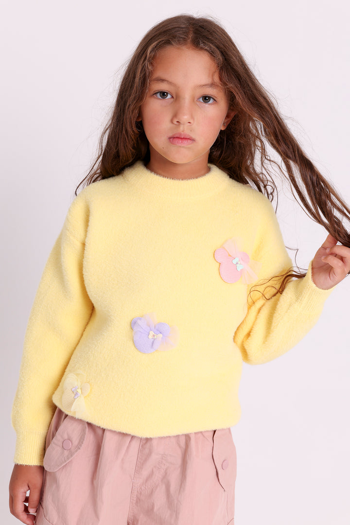 Sweet Flower Patch Knits