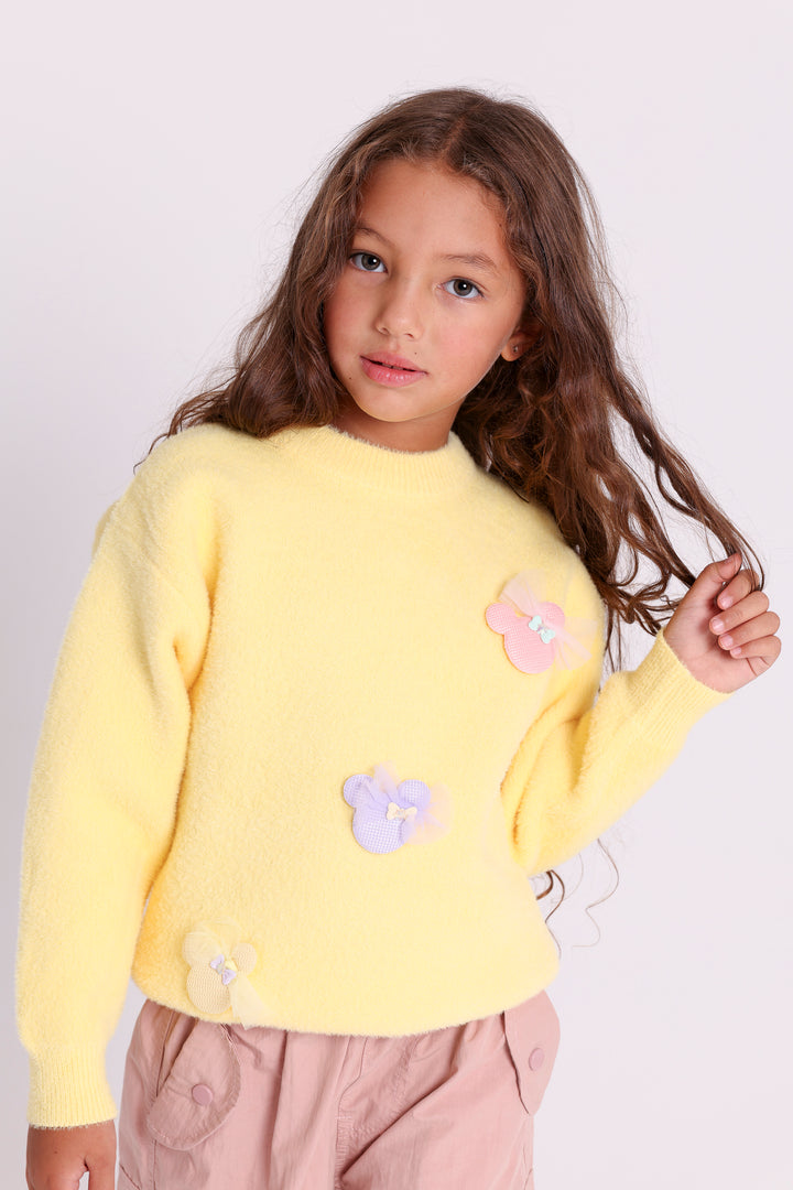 Sweet Flower Patch Knits