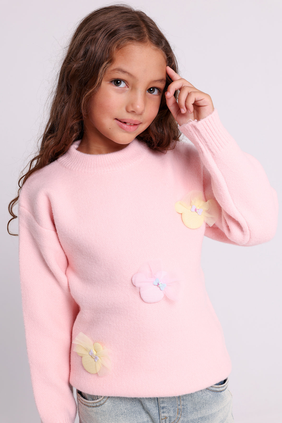 Sweet Flower Patch Knits