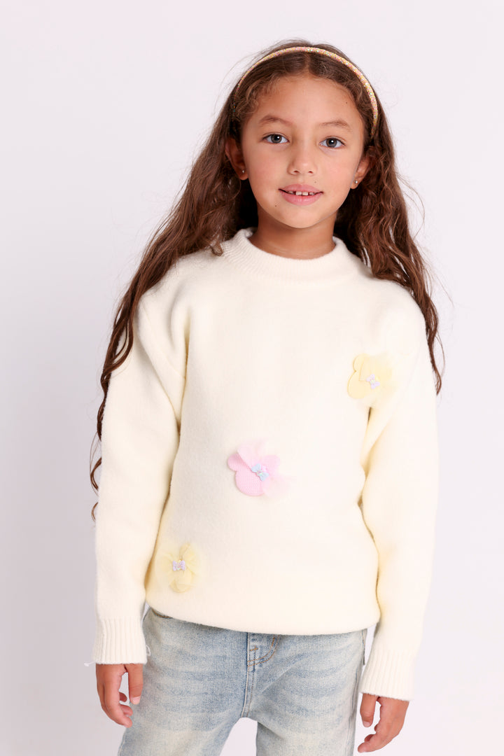 Sweet Flower Patch Knits