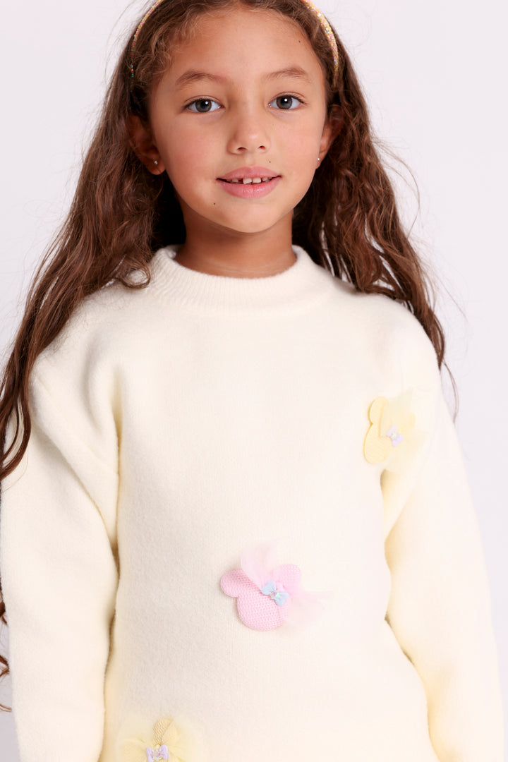 Sweet Flower Patch Knits
