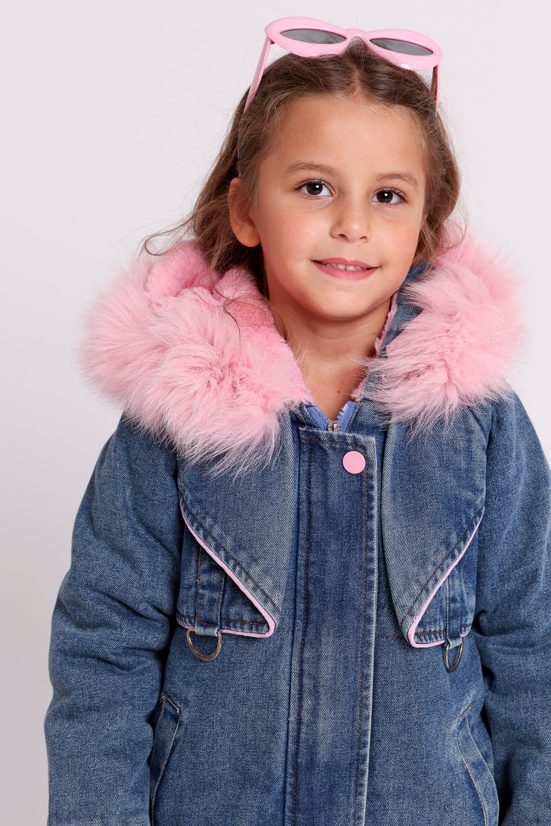 Denim Hooded Jacket Duo