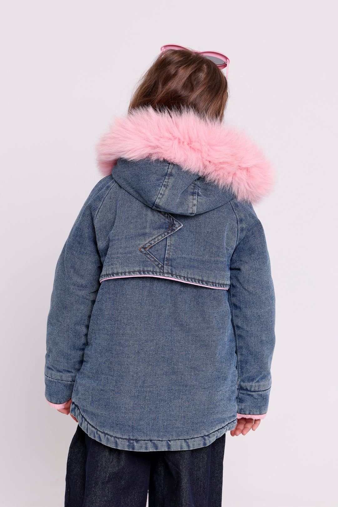 Denim Hooded Jacket Duo