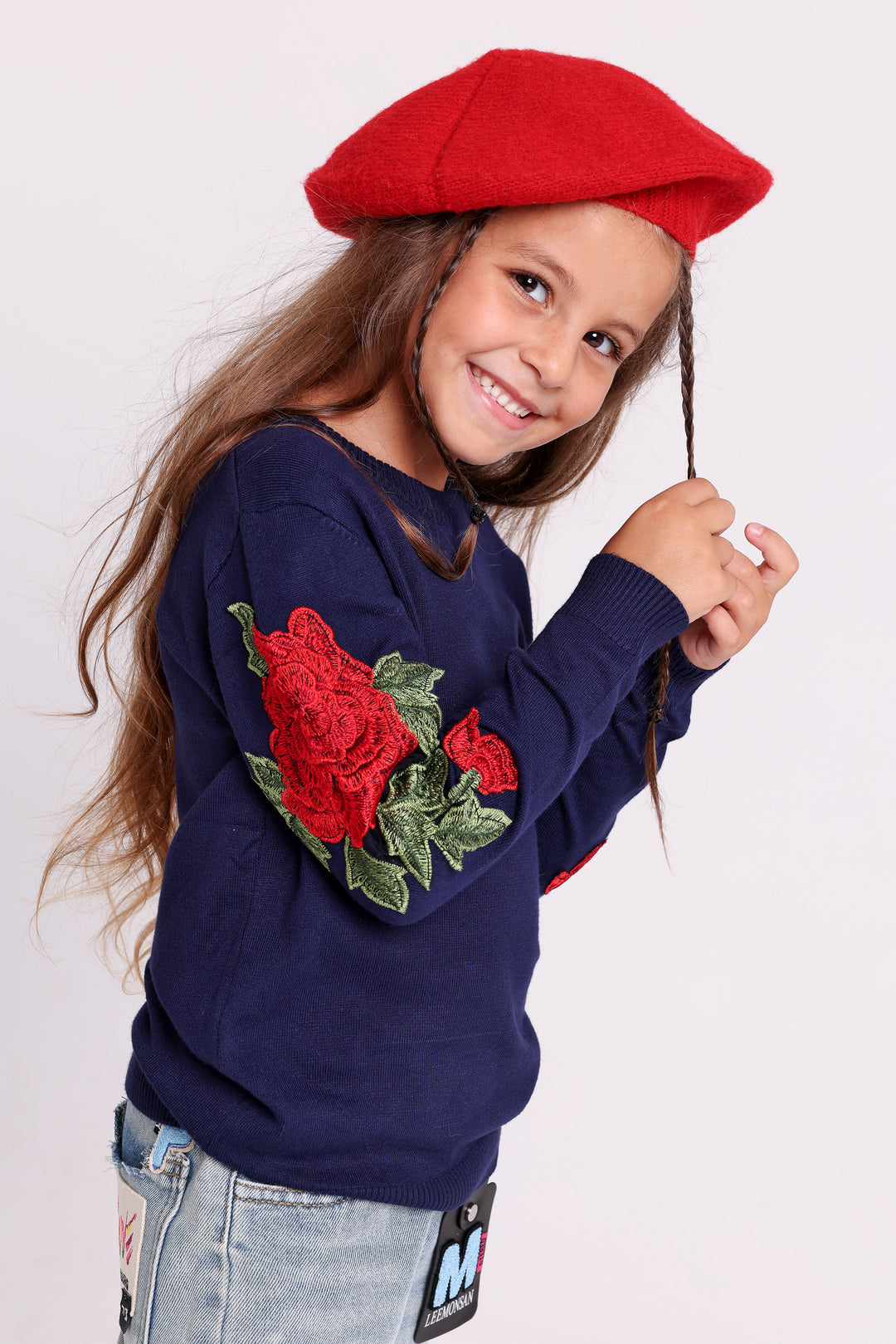 Rose Sleeve Knit