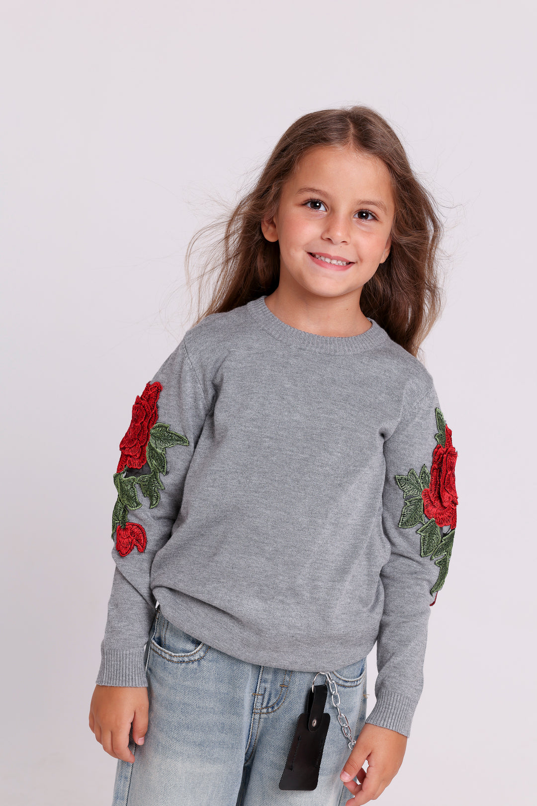 Rose Sleeve Knit