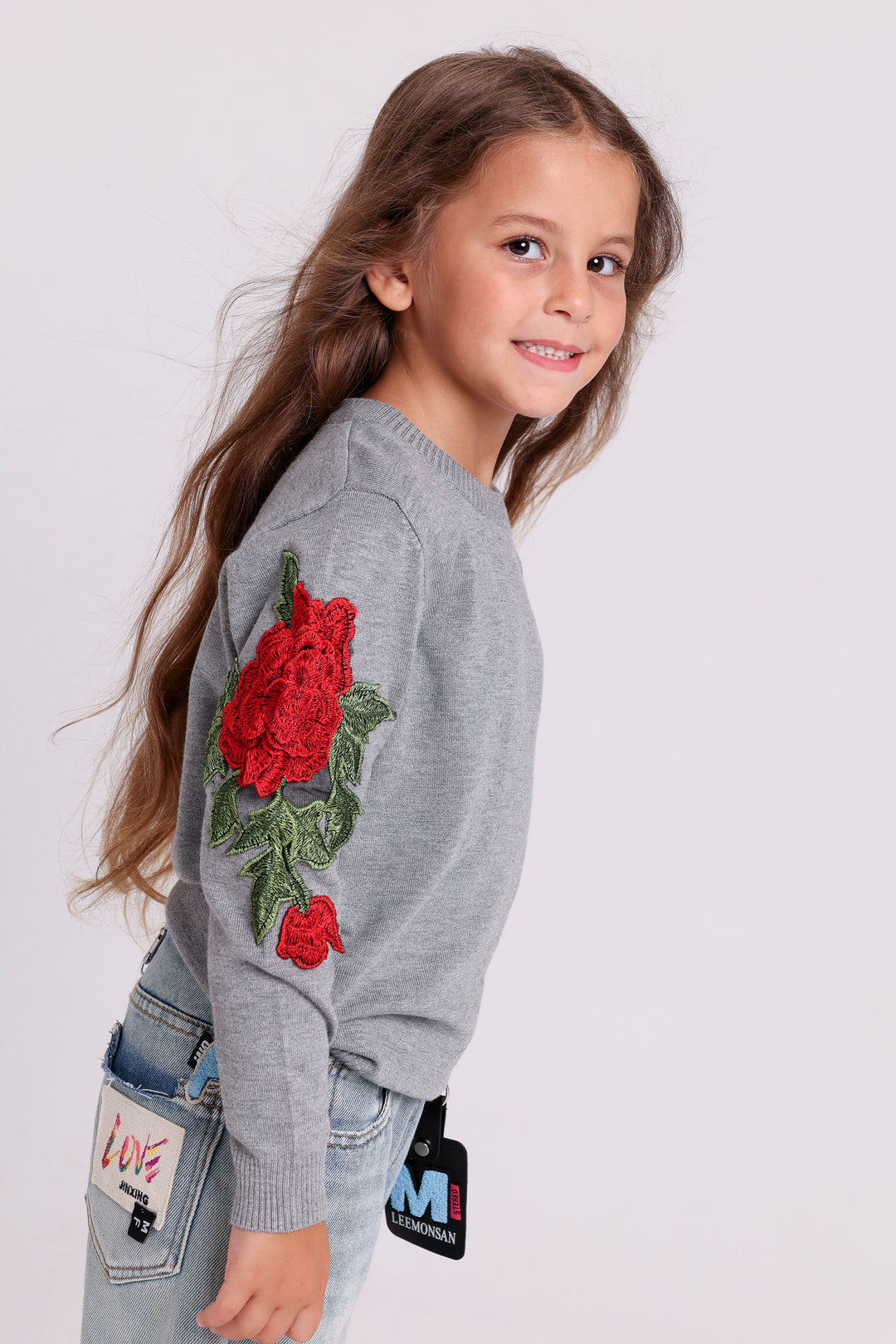 Rose Sleeve Knit