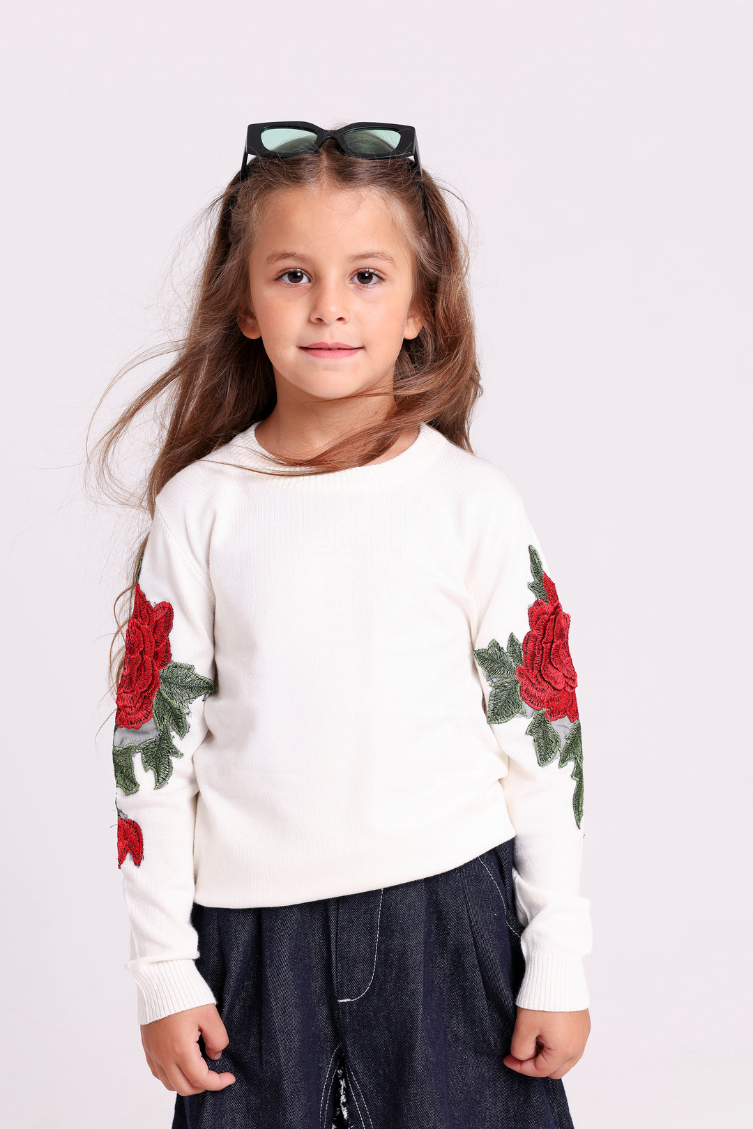 Rose Sleeve Knit