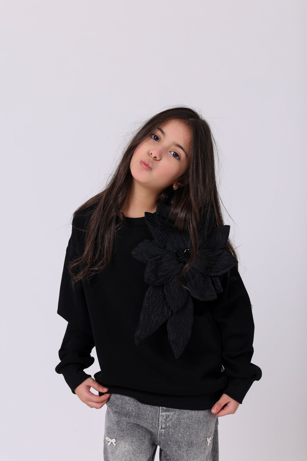 Majestic Petal Textured Top