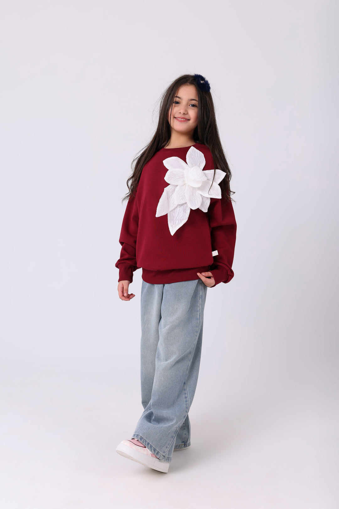 Majestic Petal Textured Top