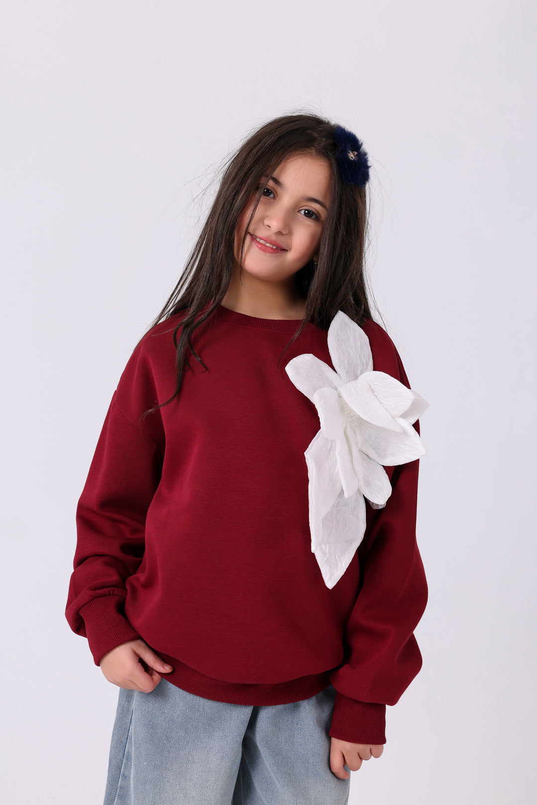 Majestic Petal Textured Top