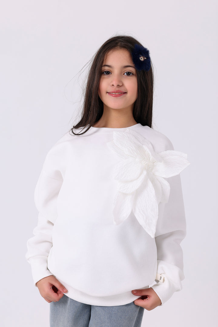 Majestic Petal Textured Top