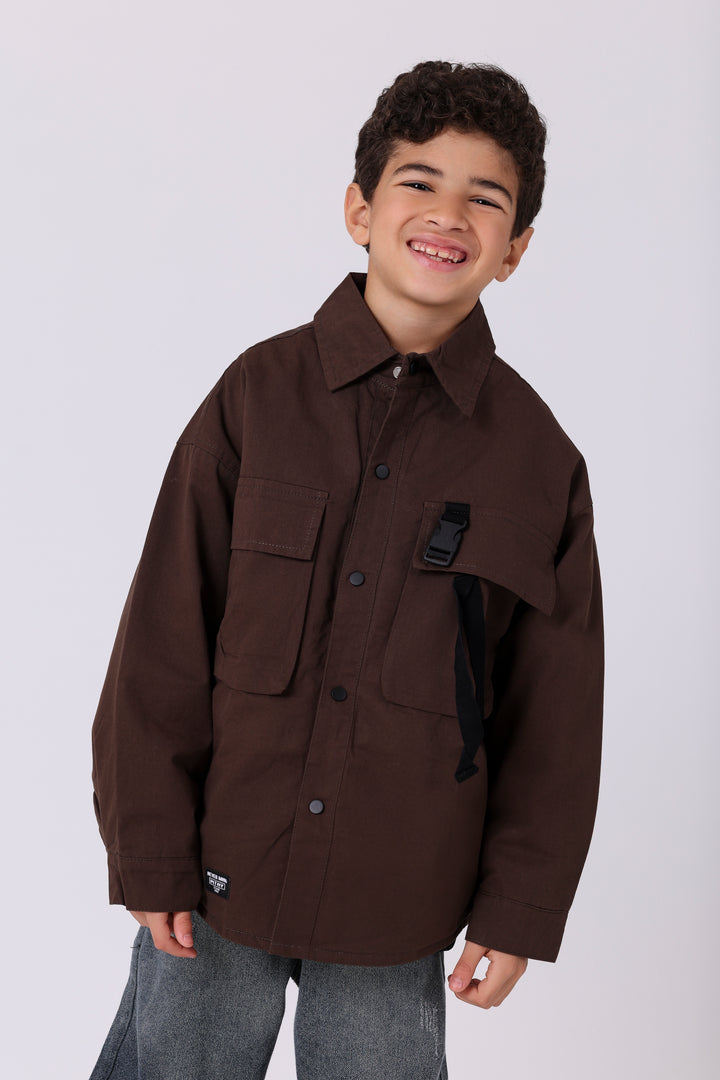 Adventure-Ready Utility Pocket Shirt