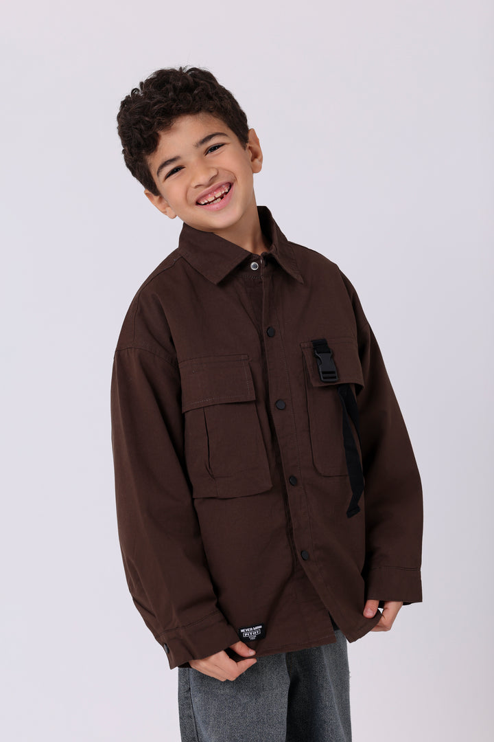 Adventure-Ready Utility Pocket Shirt