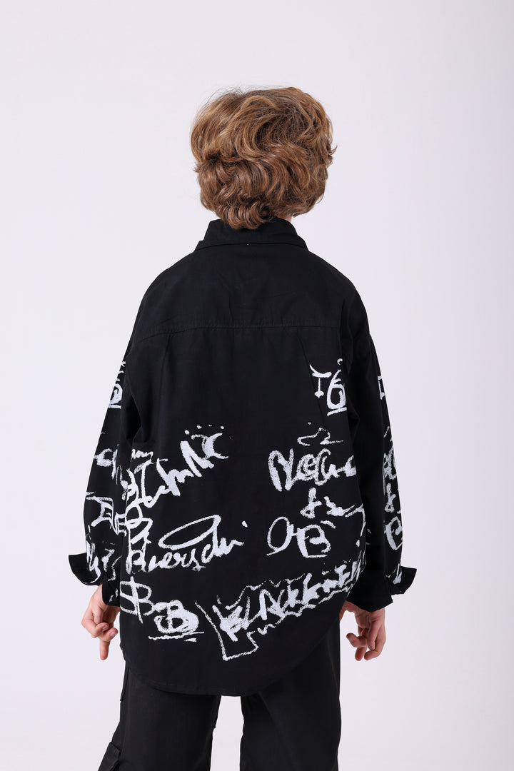 Creative Freestyle Graffiti Art Shirt