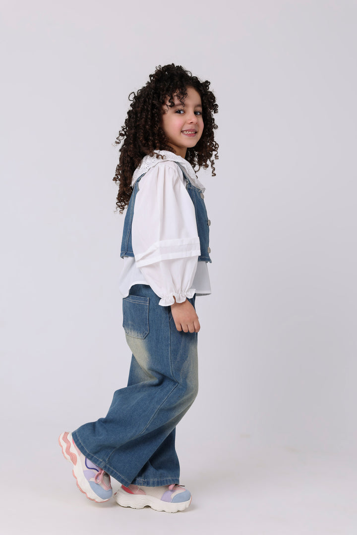 Sweet Eyelet Denim Ensemble