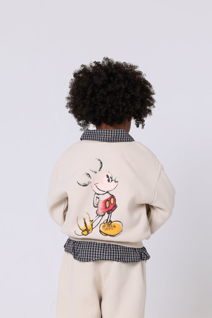 Trendy Layered-Look Streetwear Set