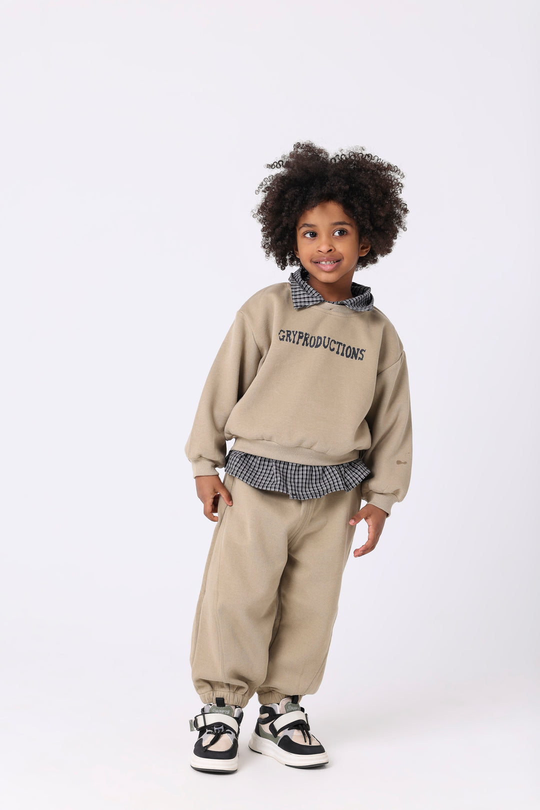 Trendy Layered-Look Streetwear Set