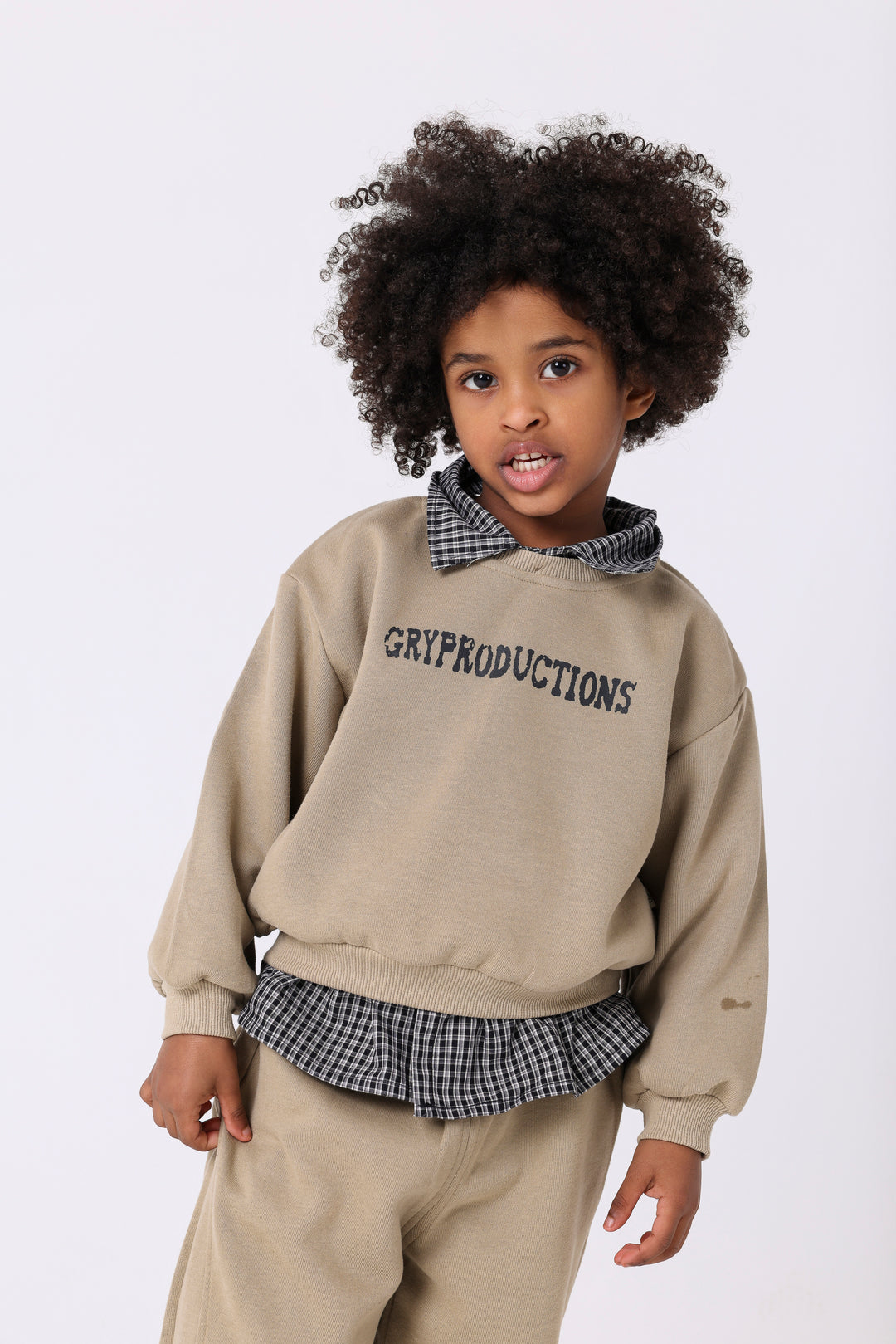 Trendy Layered-Look Streetwear Set