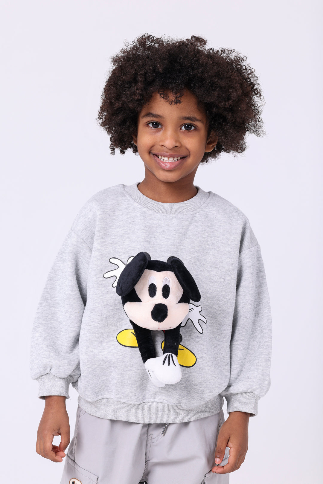 Cheerful Mouse Friend Comfy Sweatshirt