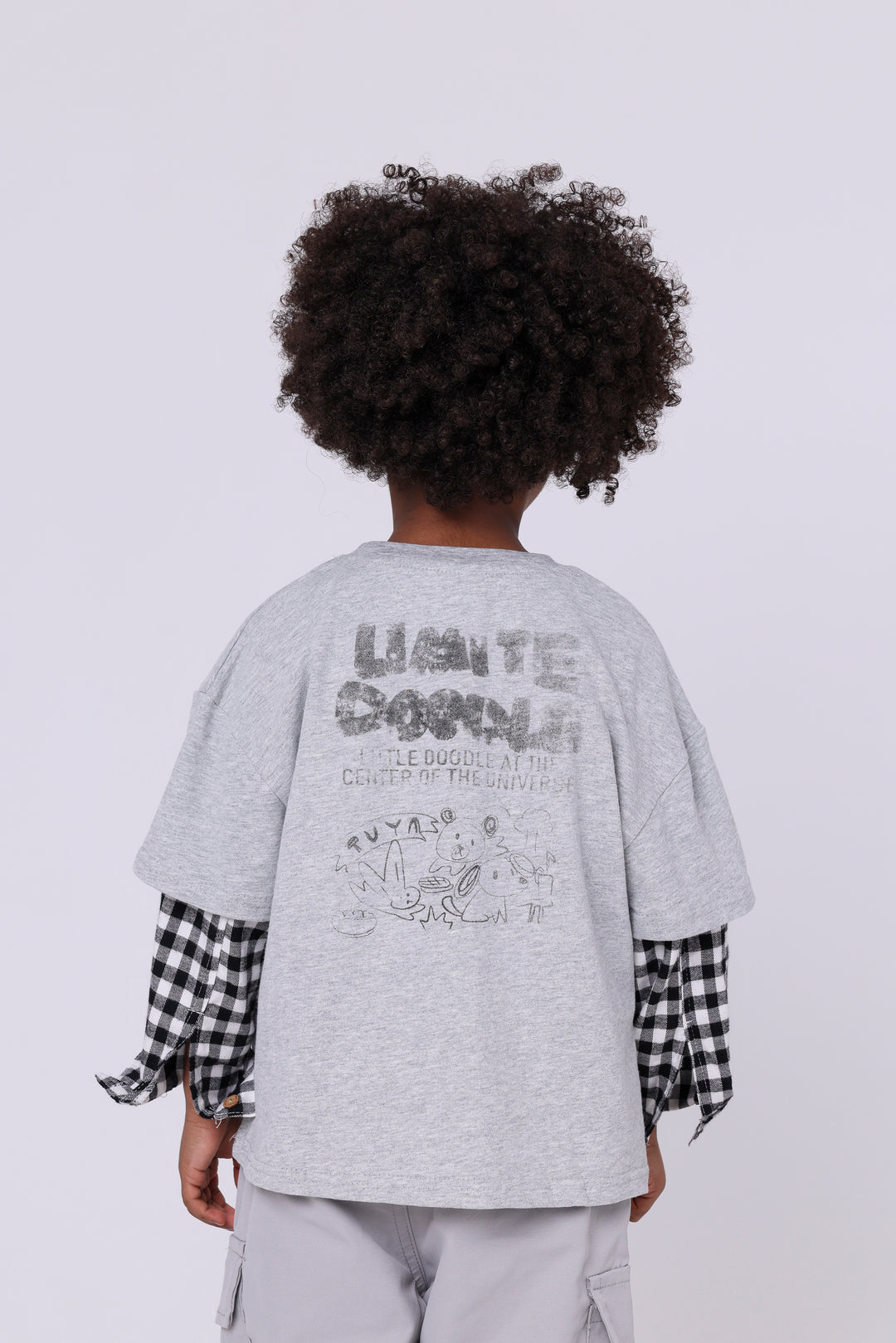 Artistic Doodle Graphic Cotton Tee