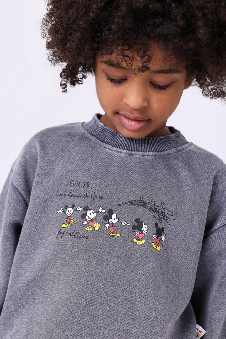 Playful Mouse Trio Character Top