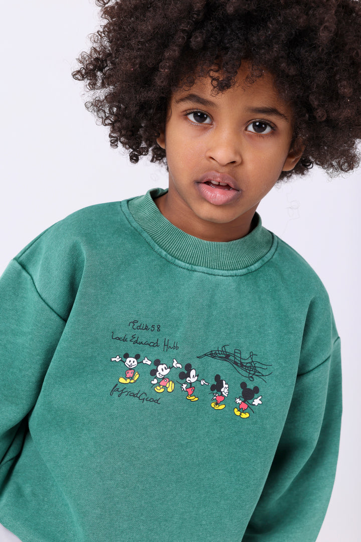Playful Mouse Trio Character Top