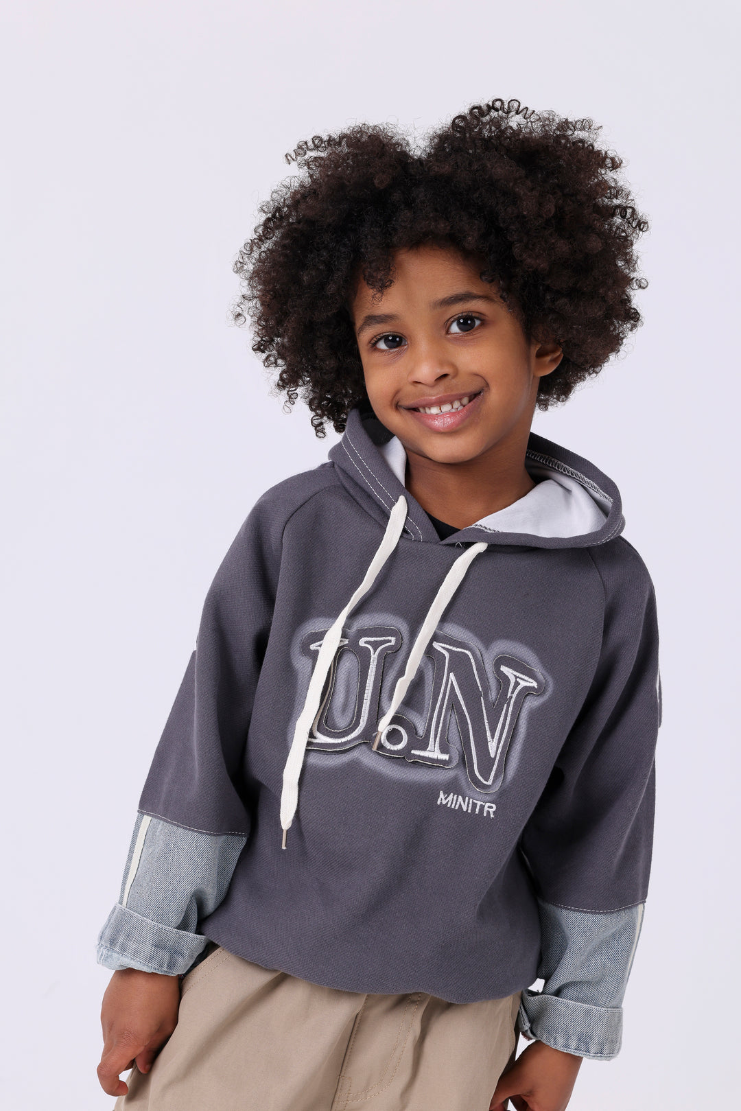 Classic Collegiate Lettered Graphic Hoodie