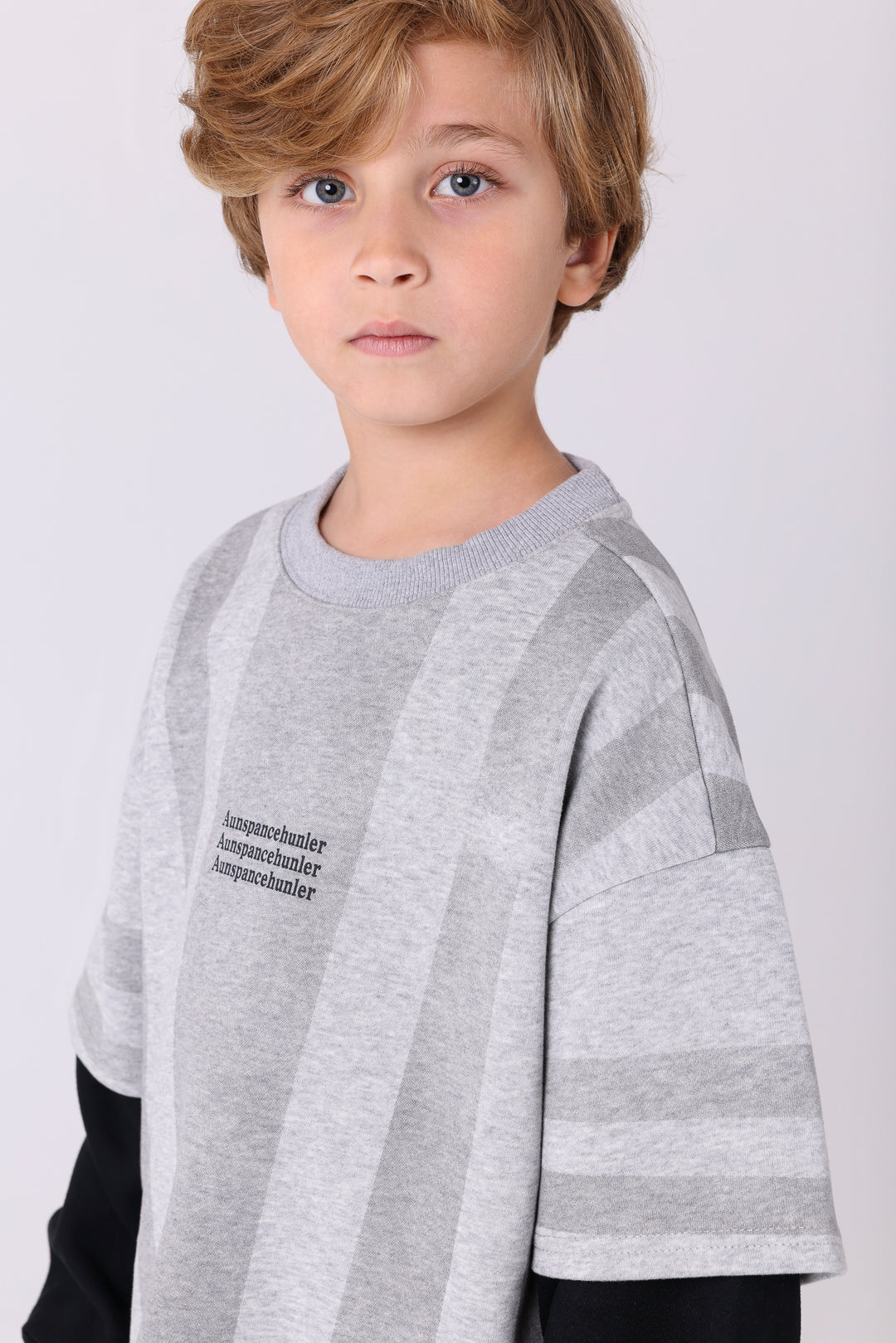 Vibrant Multi-Tone Striped Crew Neck