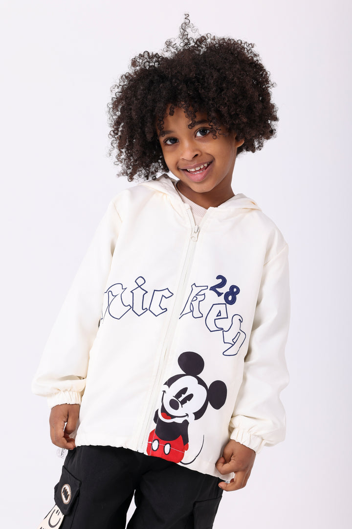 Iconic Character Zip-Up Lightweight Hoodie