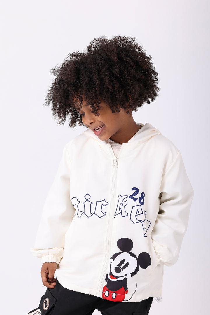 Iconic Character Zip-Up Lightweight Hoodie