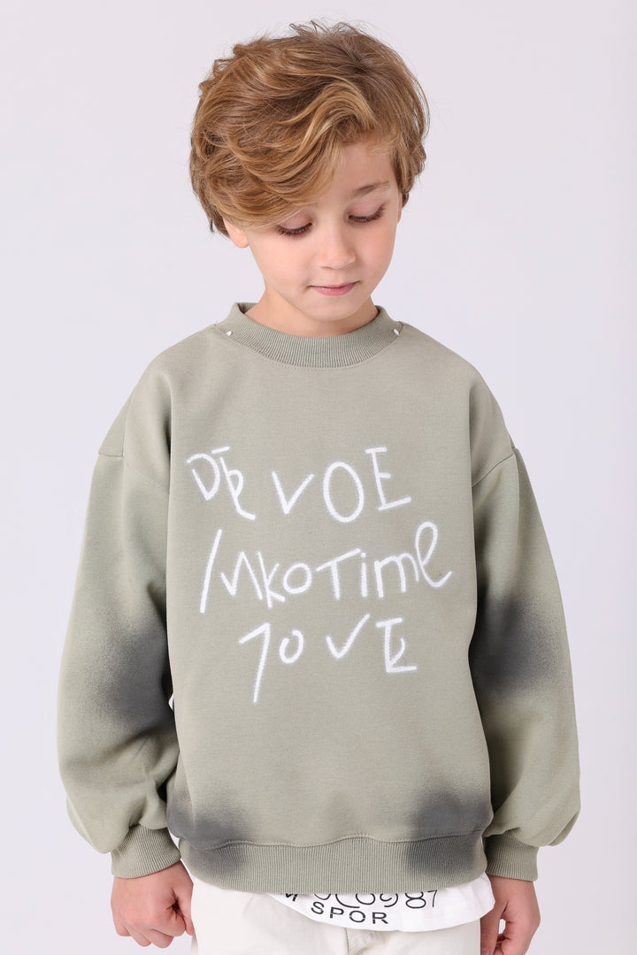 Hip Handwritten Script Layered Top