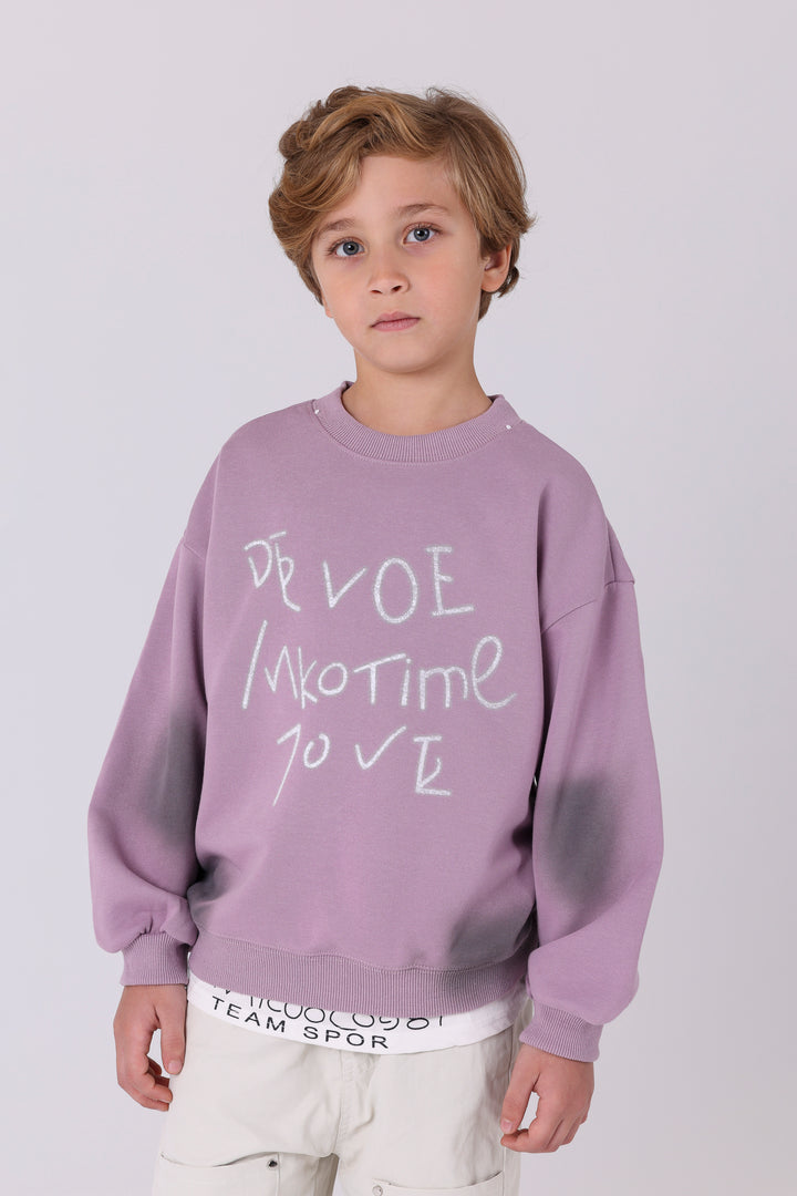 Hip Handwritten Script Layered Top