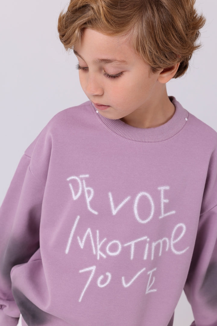 Hip Handwritten Script Layered Top
