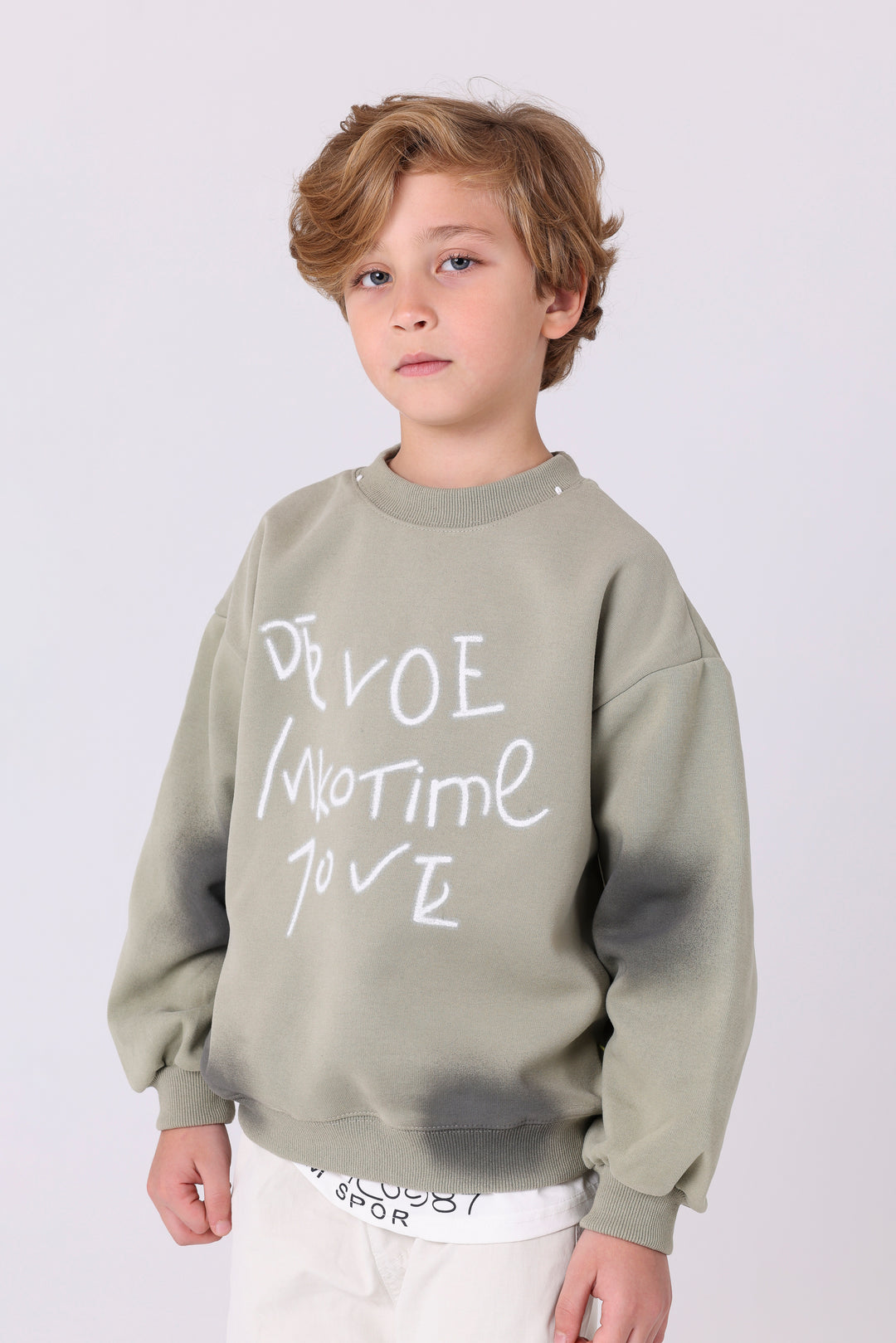 Hip Handwritten Script Layered Top