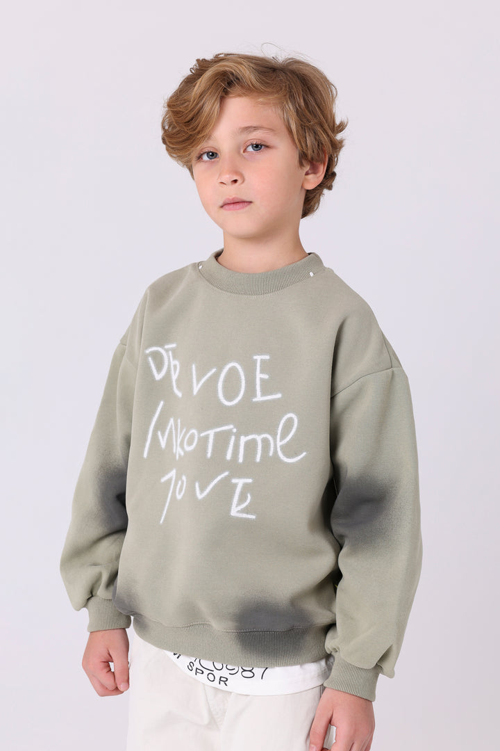 Hip Handwritten Script Layered Top